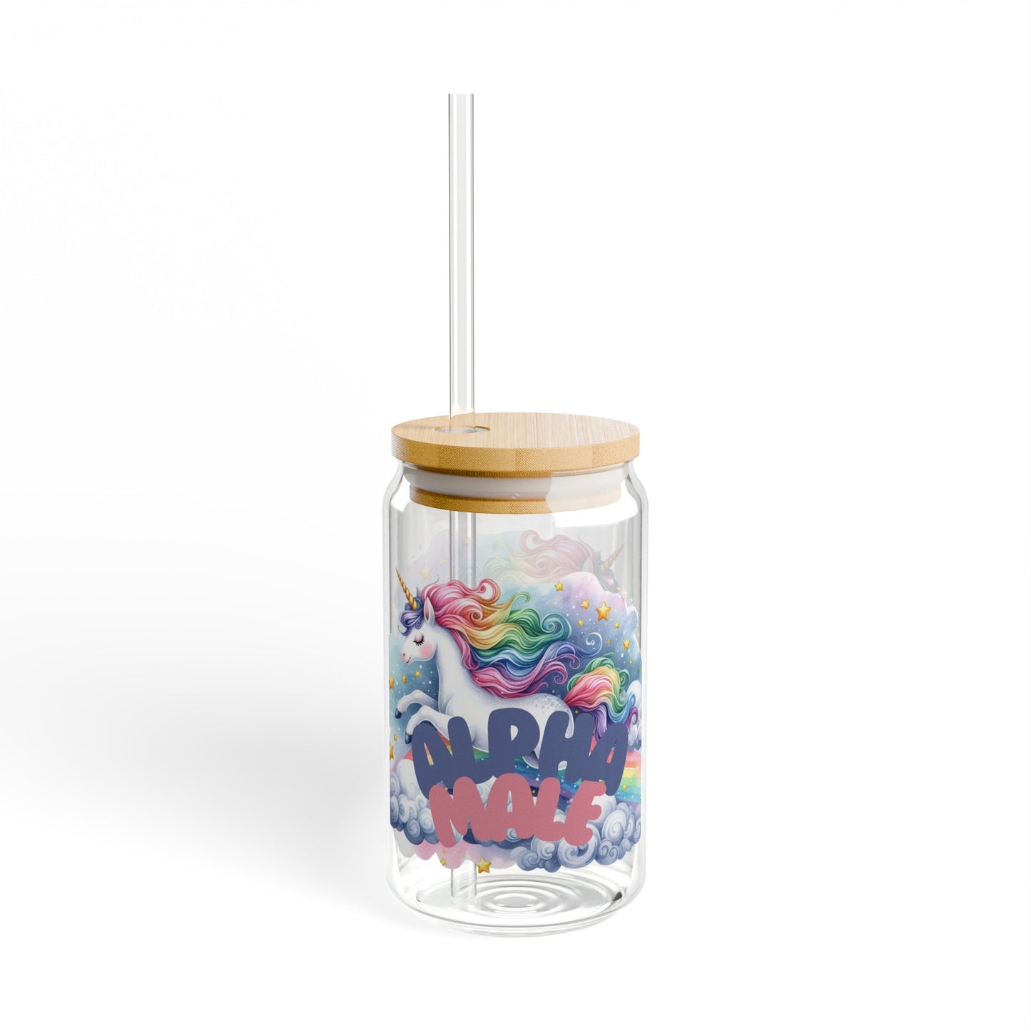 Ironic Humor Sipper Glass, 16oz | Printzy Shop - Sip with a Smile