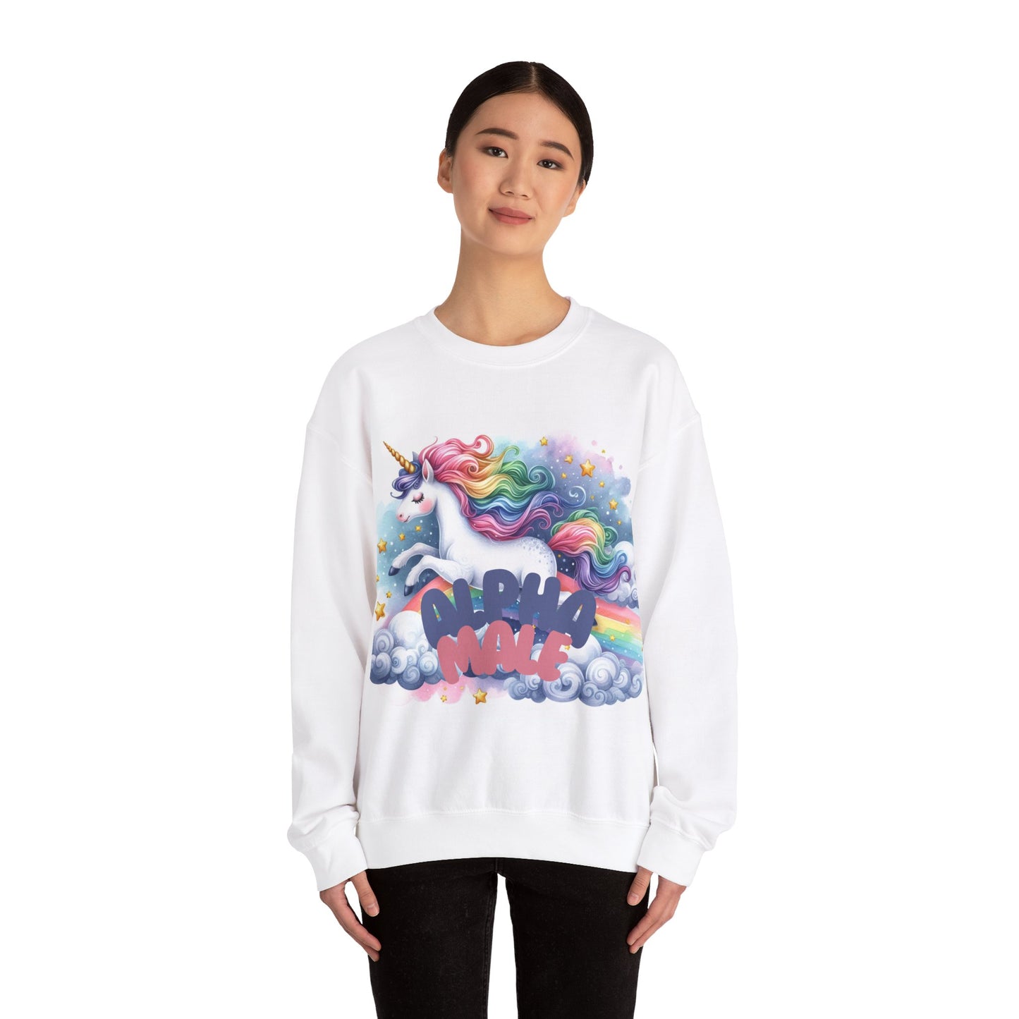 Ironic Humor Unisex Heavy Blend™ Crewneck Sweatshirt | Printzy Shop 😏