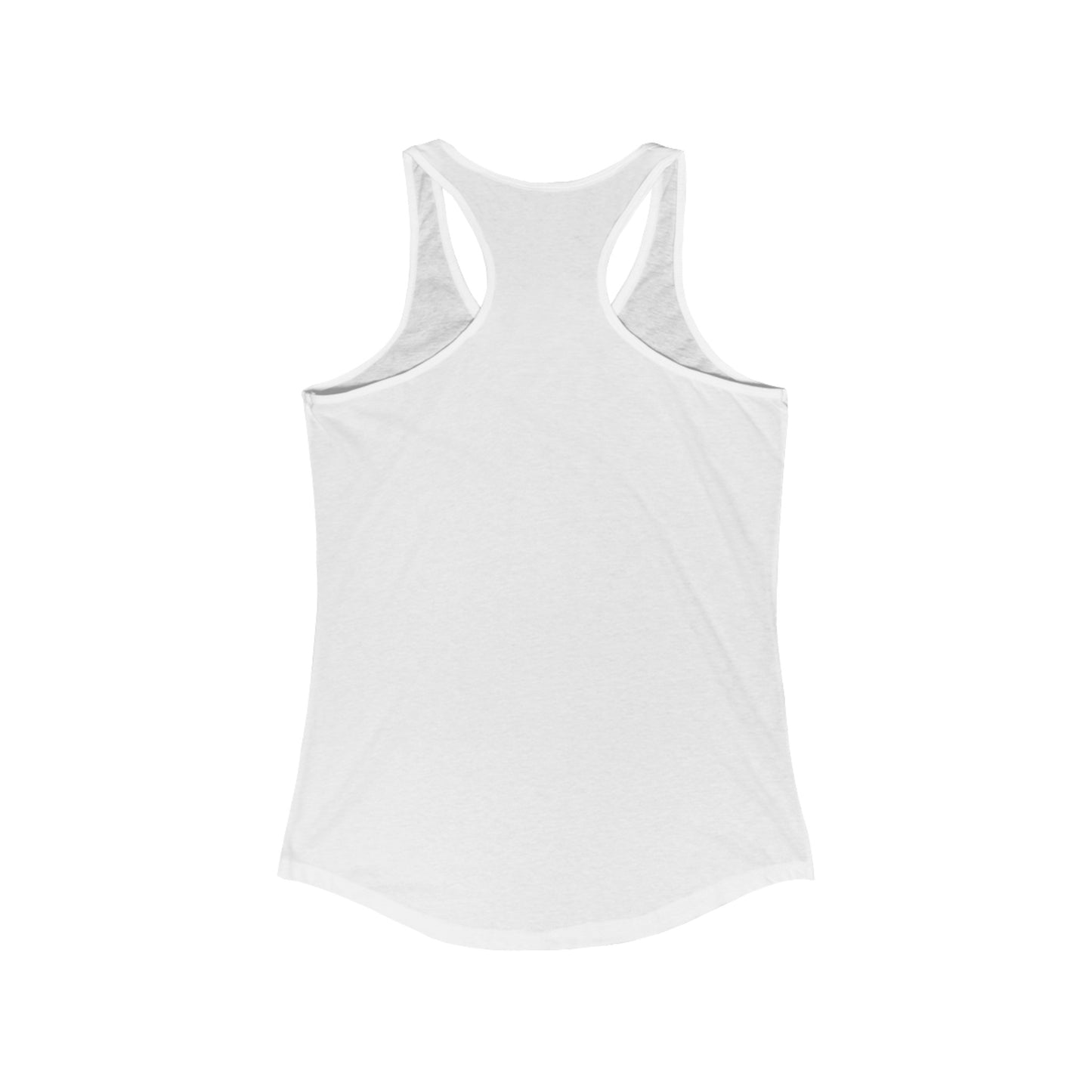 Women's Ironic Humor Racer back Tank Top.